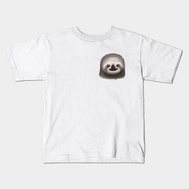 Sloth! Kids T-Shirt by splode (secondary)